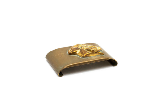 Art Deco 1930s 'Ecstasy' female head ink blotter rocker by McClelland Barclay