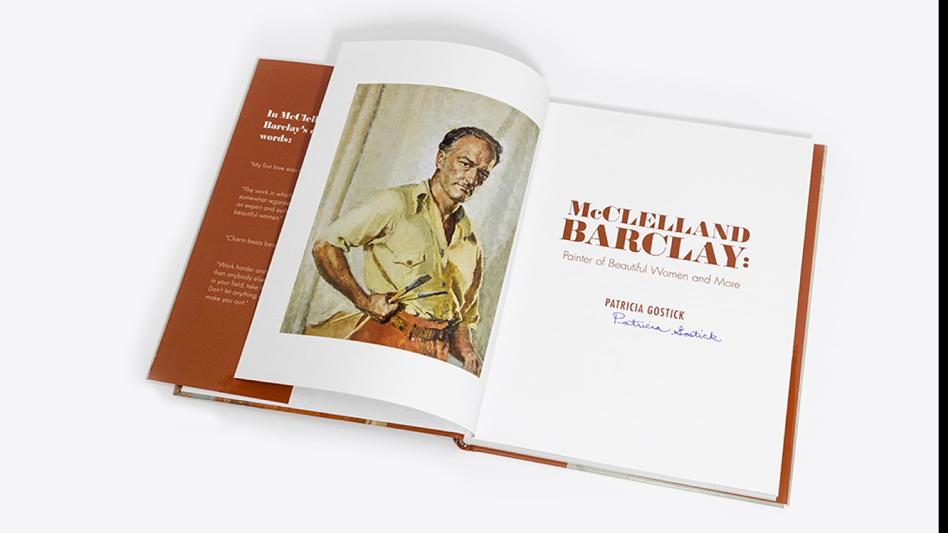 First edition, illustrated biography of Art Deco artist McClelland Barclay hardcover 400 pages indexed