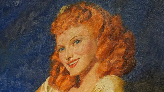 Portrait of a Star: Two ways to see Barclay's painting of Anna Neagle for the film No, No, Nanette