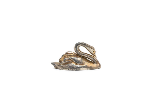 McCLELLAND BARCLAY Silver Plated Swan Figurine