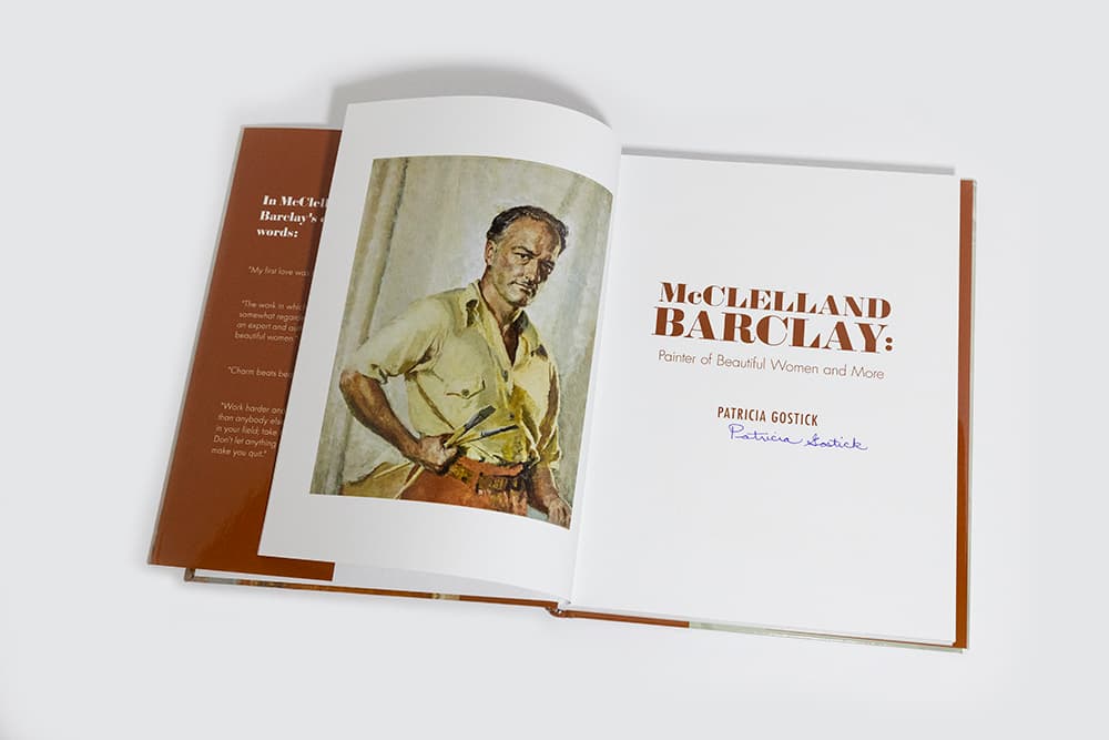 Watch a video preview of the book: McClelland Barclay: Painter of Beautiful Women and More by Patricia Gostick