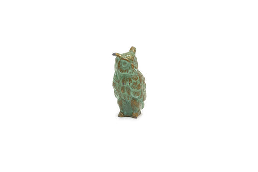 1930s vintage miniature owl figurine by McClelland Barclay Art Products Inc.